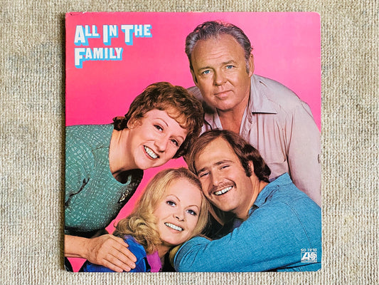 All In The Family - Original TV Series Release - 1971 - Atlantic Records - SD 7210 - Vintage Vinyl LP