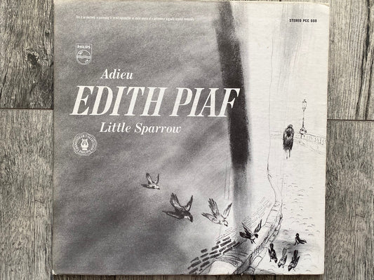 Edith Piaf - Adieu Little Sparrow - 1964 - Phillips - PCC 608 - Vintage LP - Vintage Vinyl