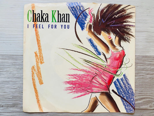 Chaka Khan - I Feel For You  / Chinatown 7" Vinyl 45 RPM - 1984 - Warner Brothers - Vintage LP - Vintage Vinyl